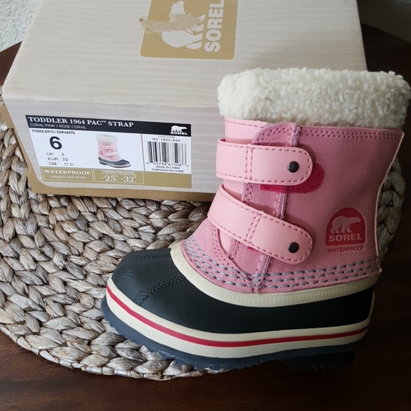 sorel toddler 1964 pac strap boot